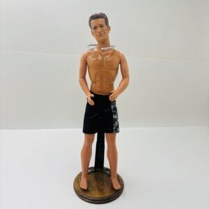 Mattel Barbie Beverly Hills 90210 Dylan Ken Doll 1991 12 inch Camo Shorts